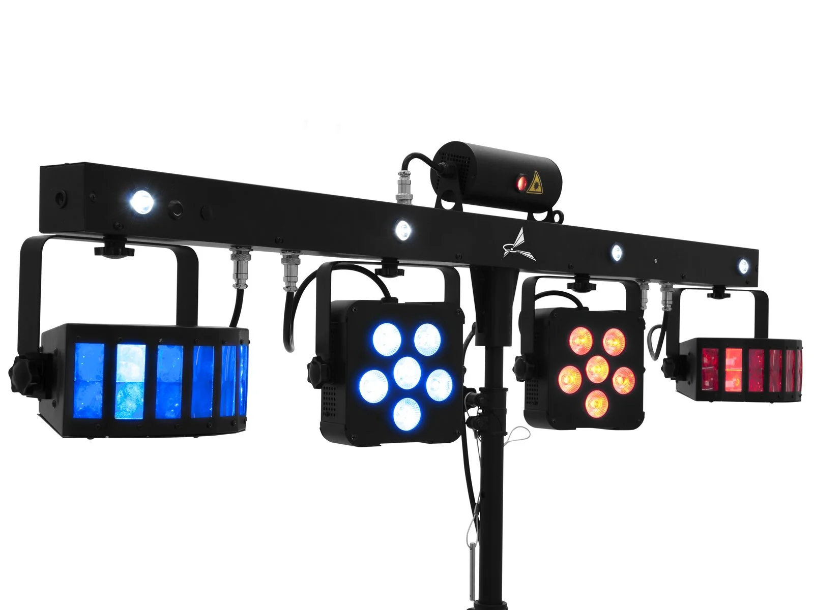High-Power LED Effekt Bar mit Laser