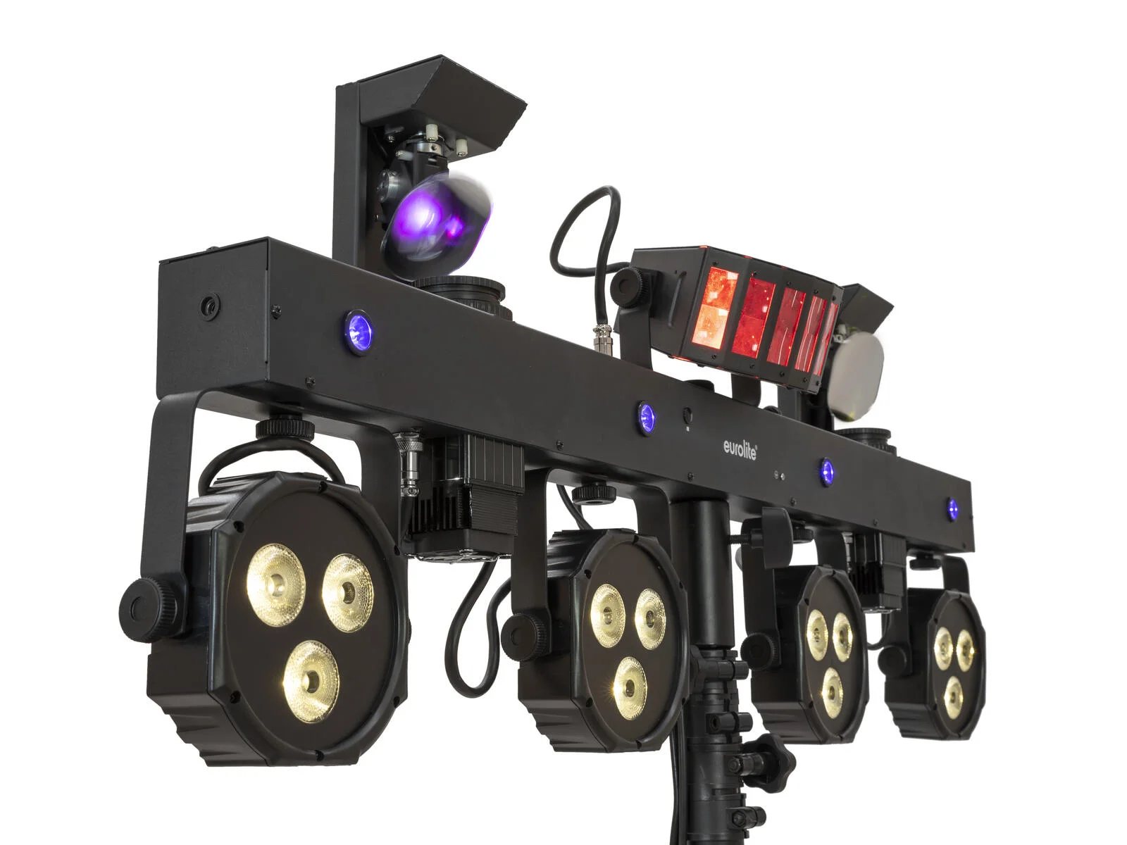 LED Effekt Bar mit Scannern